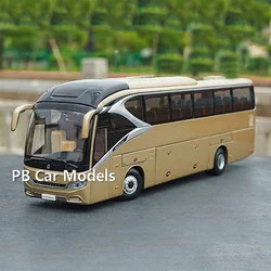 1:42 aluminiowy model samochodu oryginalnego autobusu pilotowego Xiamen Golden Travel Bus Jinlong XML6129