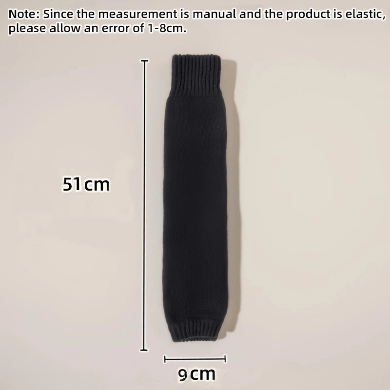 1 Paar Winter Dikke Kousen Winddicht Pluche Gevoerd Thermische Kniehoge Beenbedekking Antislip Elastische Vrouwen Outdoor Gezellige leggings