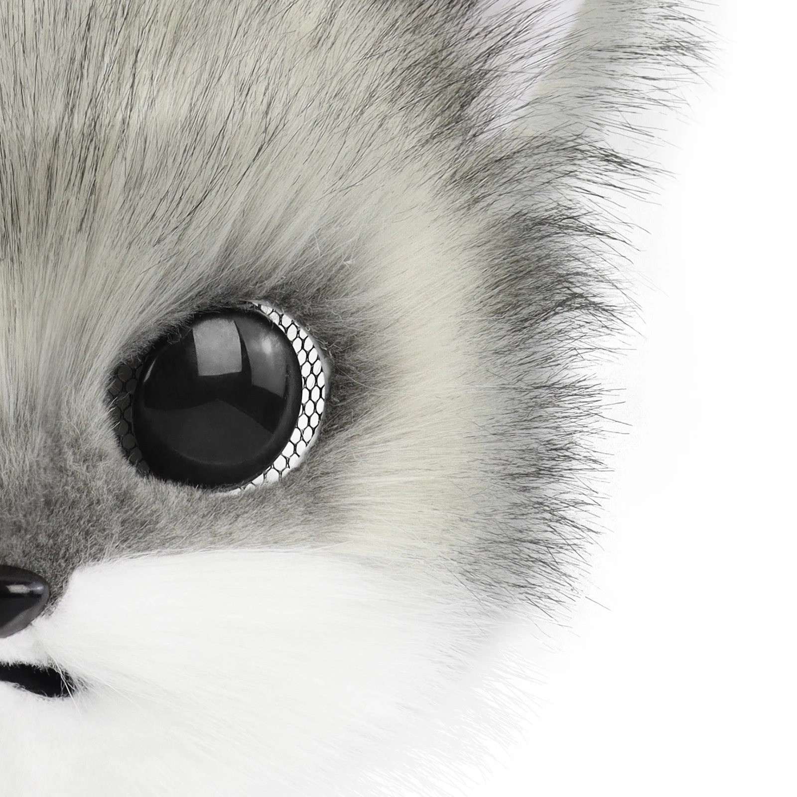 Animal Cat Mask Faux Fur Fox Cosplay Therian Masks for Halloween Party Costume Accessories