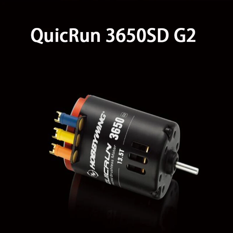 Hobbywing QUICRUN 3650SD G2 6.5T 8.5T 10.5T 13.5T 17.5T 21.5T 25.5T 2-3S Race Brushless Motor For 1/10 1:12 Rc Car Trucks