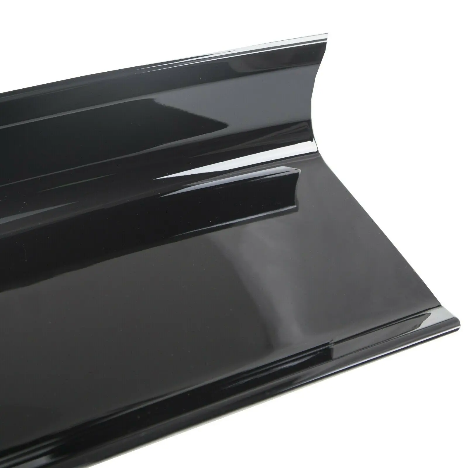 Für Ford Mustang 2015-2023 Heckstoßstangenschutzplatte Heckklappenverkleidung Glänzend Schwarz/Carbon-Optik Kofferraumdeckel-Abdeckung Splitter