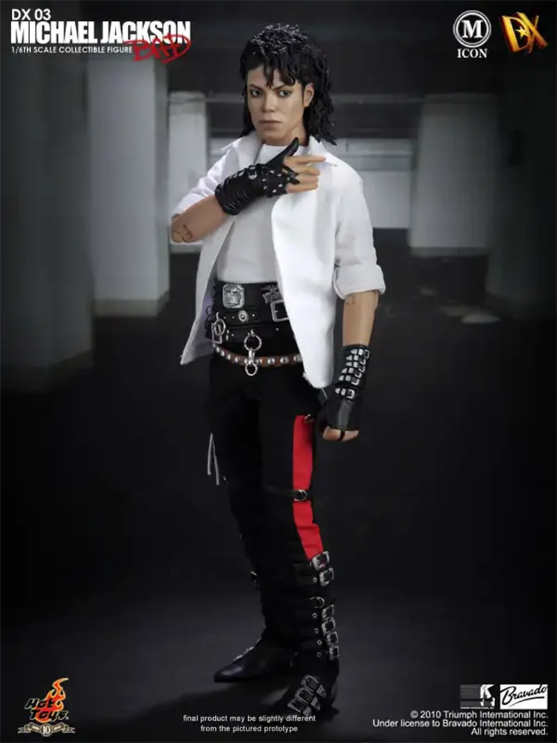 Original HOTTOYS HT DX03 1/6 (eyes movable) BAD Michael Jaskson