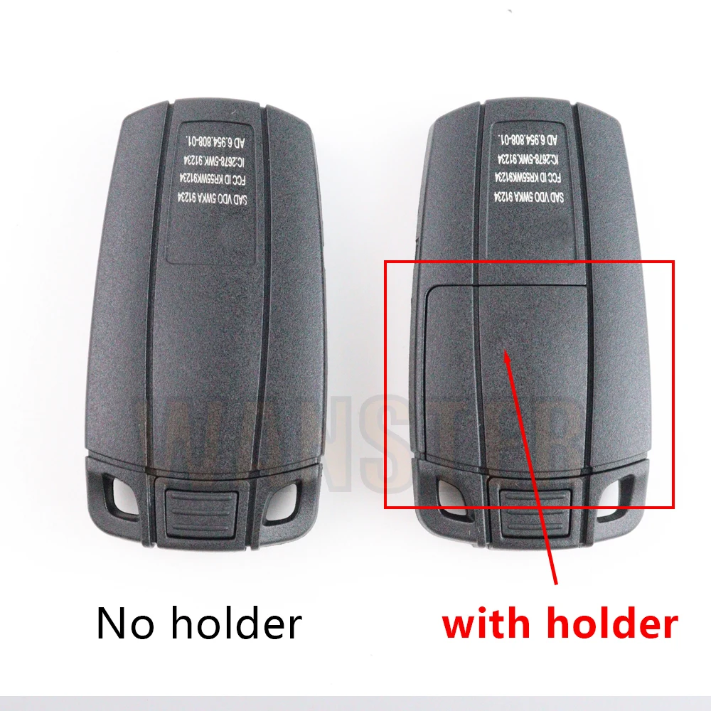 Car Key Fob Case Shell Housing for BMW 1 3 5 6 Series E90 E91 E92 E60 E70 E71 E72 E82 E87 E88 E89