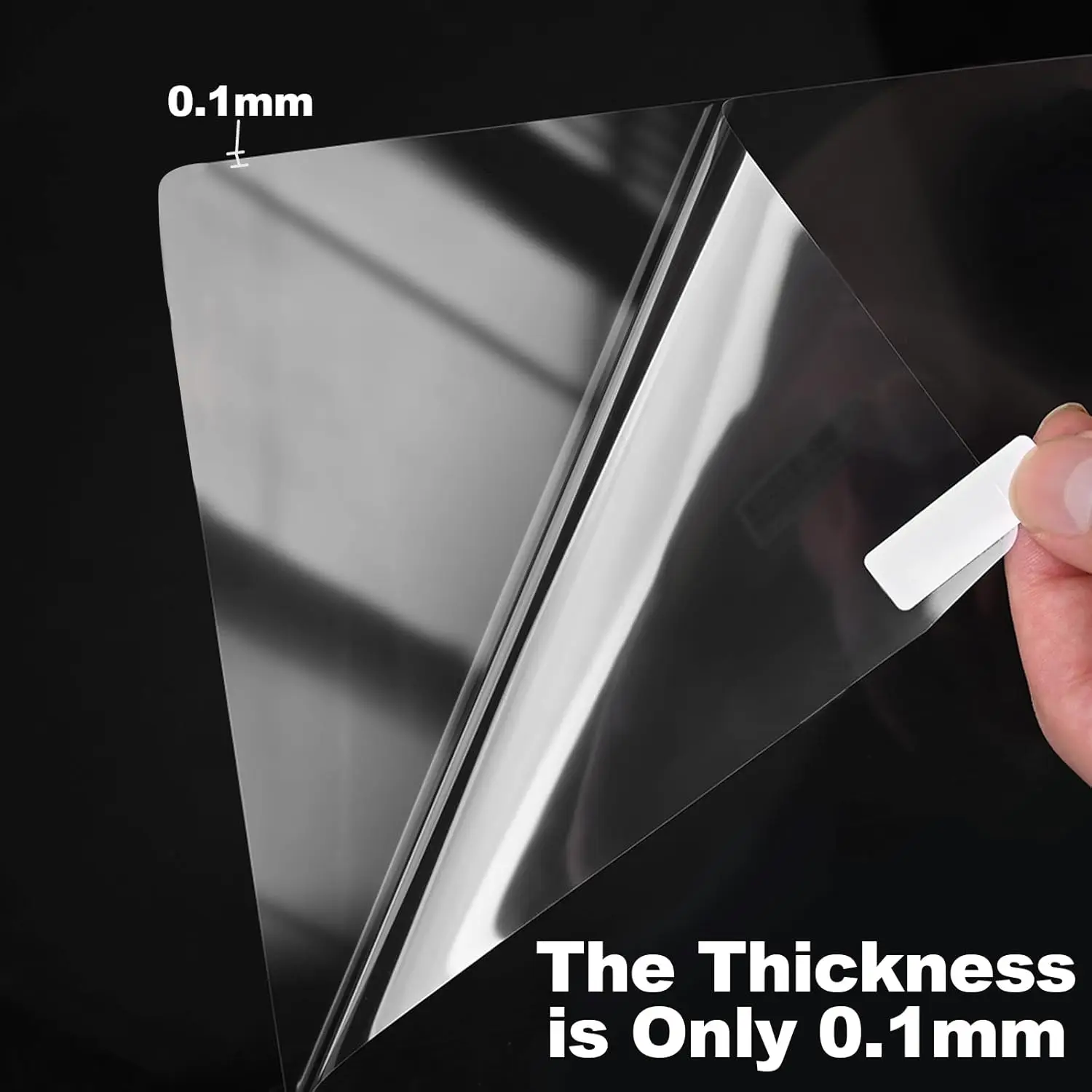 Pack of 5 Screen Protectors for LCD 3D Printer, 7 Inch Screen Protector for Elegoo Mars 4 / Mars 4 Ultra / Mars 5 Ultra, 0.1 mm