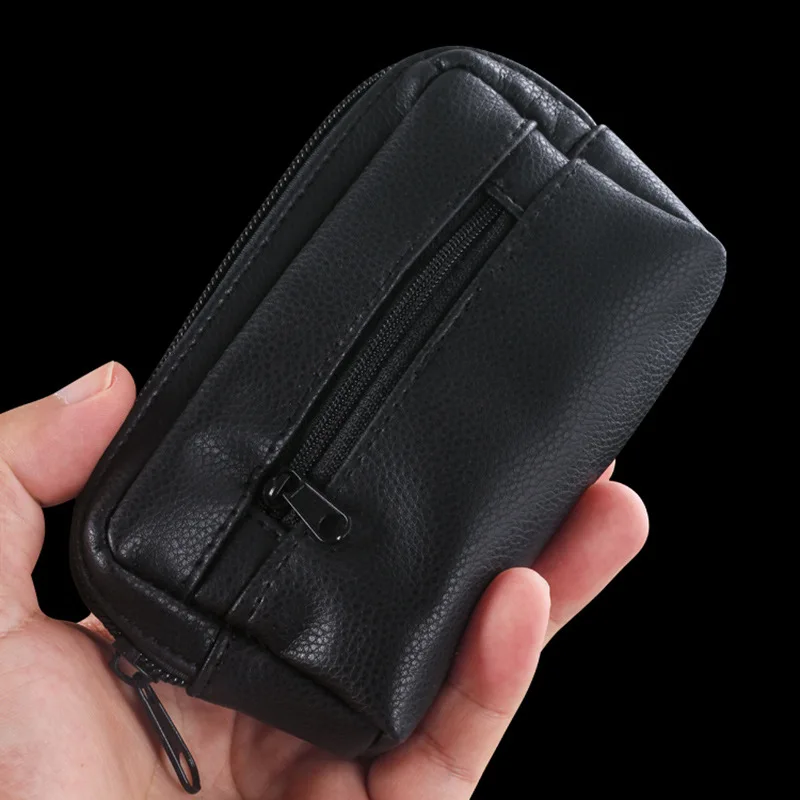 Genuine leather Multifunction Tobacco Smell Proof Bag Travel Bag Wallet Tip Paper Holder Cigar Storage Box