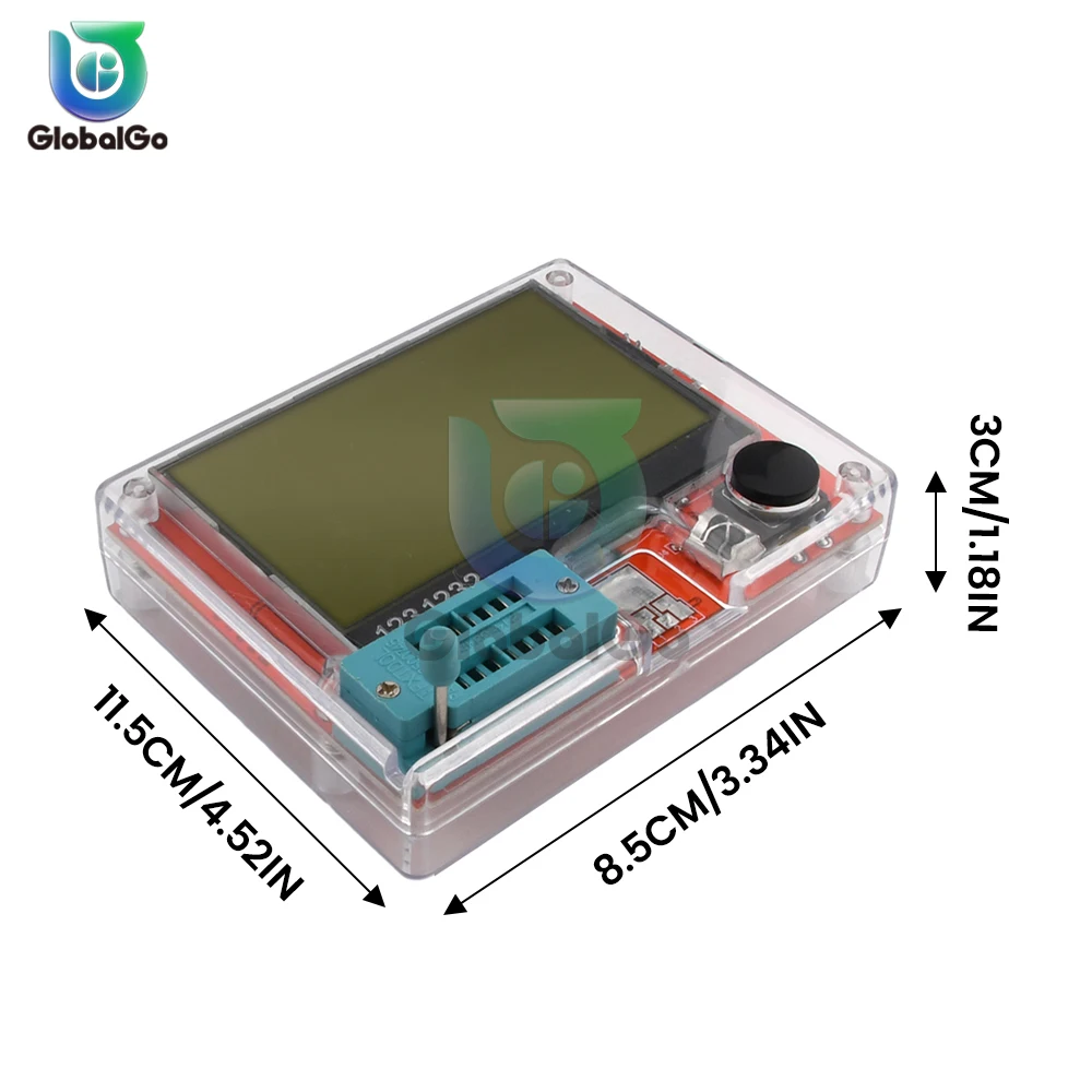 LCR-T10H Multifunctional Digital Transistor Tester TFT Diode Triode Capacitance Capacitor Resistor Tester Multimeter