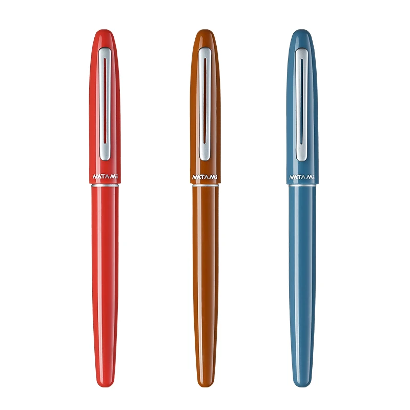 

Japan NATAMI Nadomi Chujian Series Pen Dark Tip Ins Light Color Special Replaceable Ink Bag for Character Practice Fountain Pen