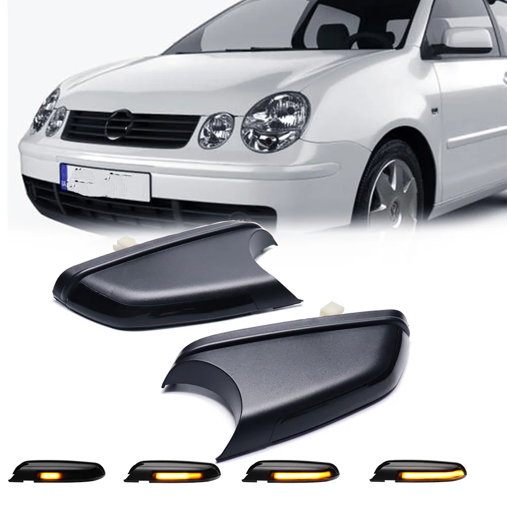 For VW Polo MK4 2005-2009 For Skoda Octavia MK2 1Z 2004-2010 Rearview Mirror Lamp Indicator LED Dynamic Turn Signal Light