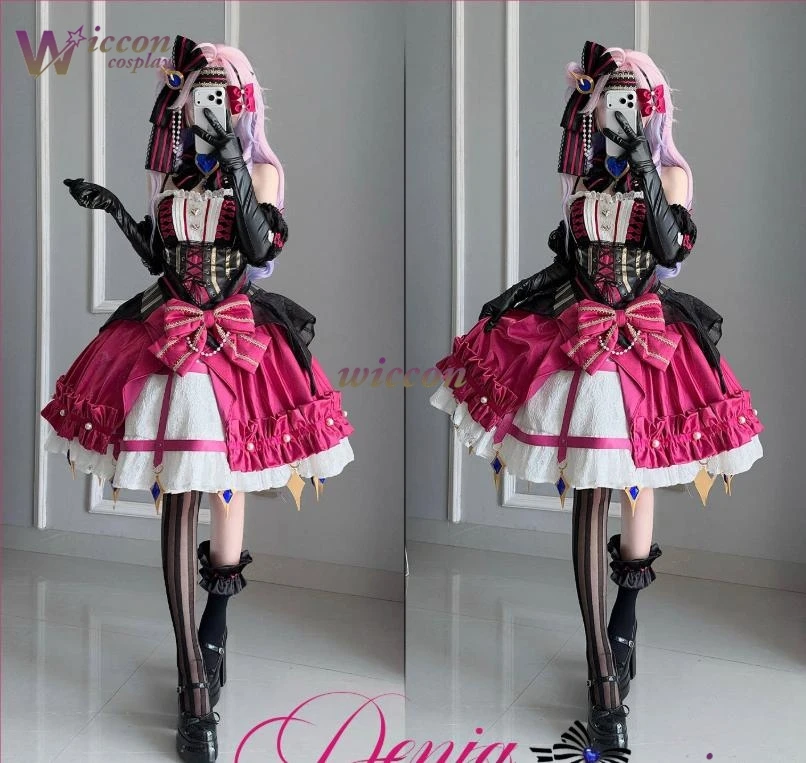 KospLAY Wuthering Waves Denia Fairy Tale Paradox Gown Cosplay Costume Women Game Outfit For Comic Con Halloween Role Play
