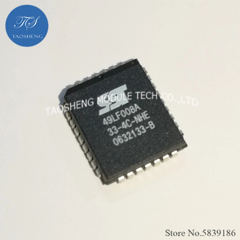 

1PCS SST49LF008A-33-4C-NHE 8 Mbit SuperFlash Memory Array For Code/Data Storage