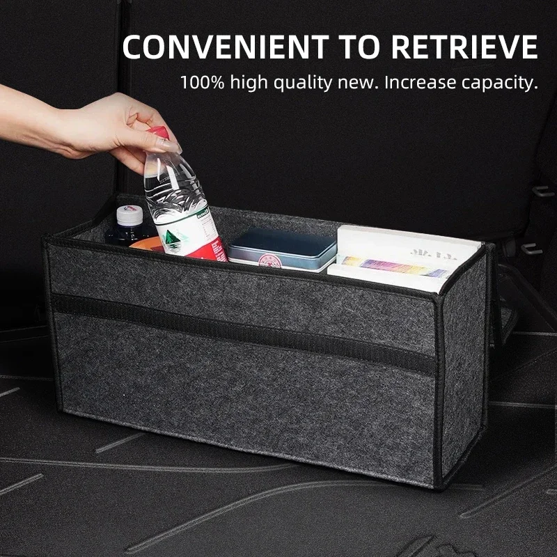 Car Trunk Organizer Box Large Capacity Stowing Tidying Storage Bags For Chevrolet Cruze Colorado Spark Captiva Malibu Trax Aveo