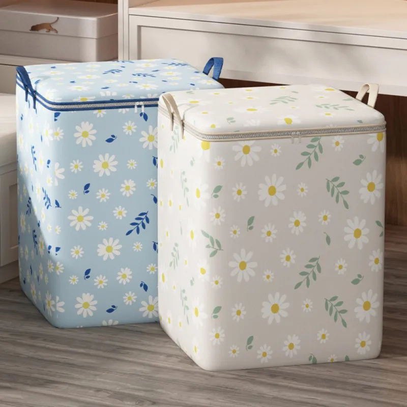 Large Capacity Foldable Storage Bag for Clothes Blanket Storage Containers for Organizing Bedroom Closet