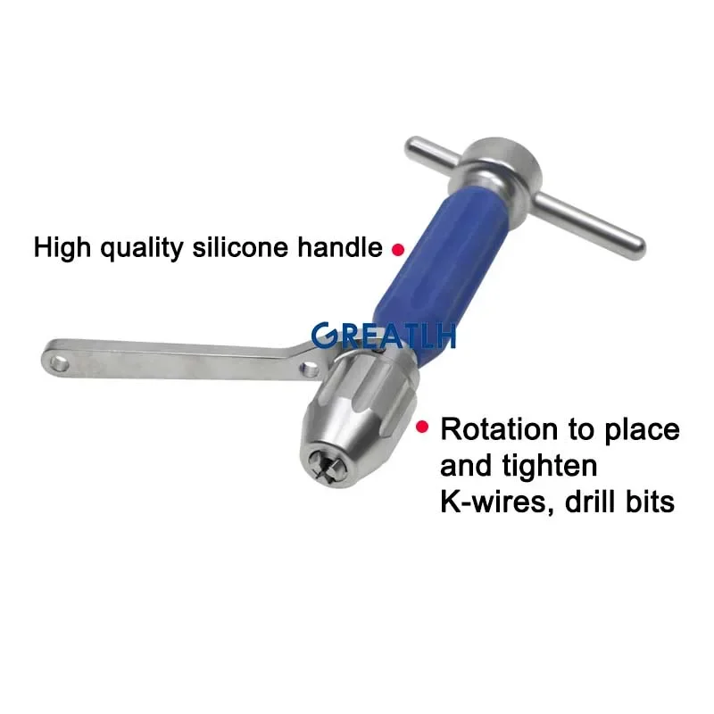 Uniwersalny uchwyt uchwyt wiertarski do samoblokującego narzędzie ortopedyczne wkrętla ręcznego