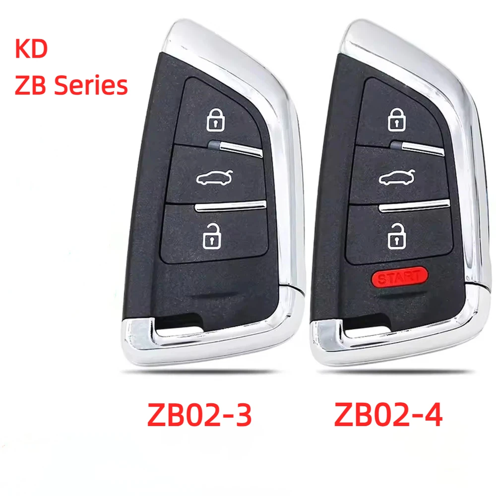 

1pcs KEYDIY ZB02 Universal ZB Series KD Smart Key ZB02-3 ZB02-4 ZB02 for KD-MAX KD-X2 Car Key Remote Replacement Fit 2000 Models