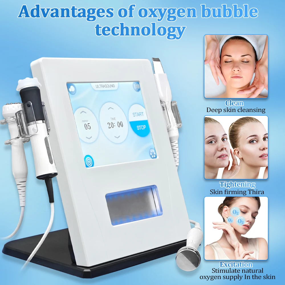 

2026 4 in 1 CO2 Nano-bubbles technology Oxy Facial Machine Face Lifrting Skin Rejuvenation Skin Tightening Spa Salon Use