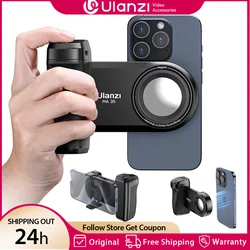 Ulanzi MA35 MagSafe Bluetooth Shutter Smartphone Kamera Griff Grip Selfie Stabilisator Vertikale Horizontale Aufnahme für Telefon