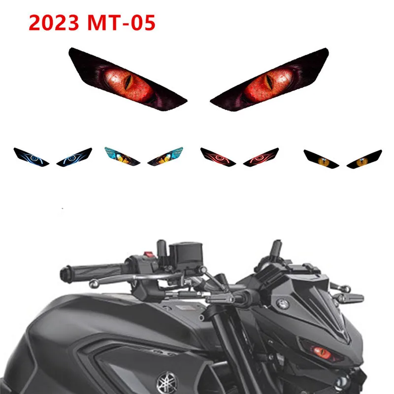 Motorcycle Accessories Front Fairing Headlight Guard Sticker Head light protection Sticker For YAMAHA MT-03 MT03 mt03 2022 2023