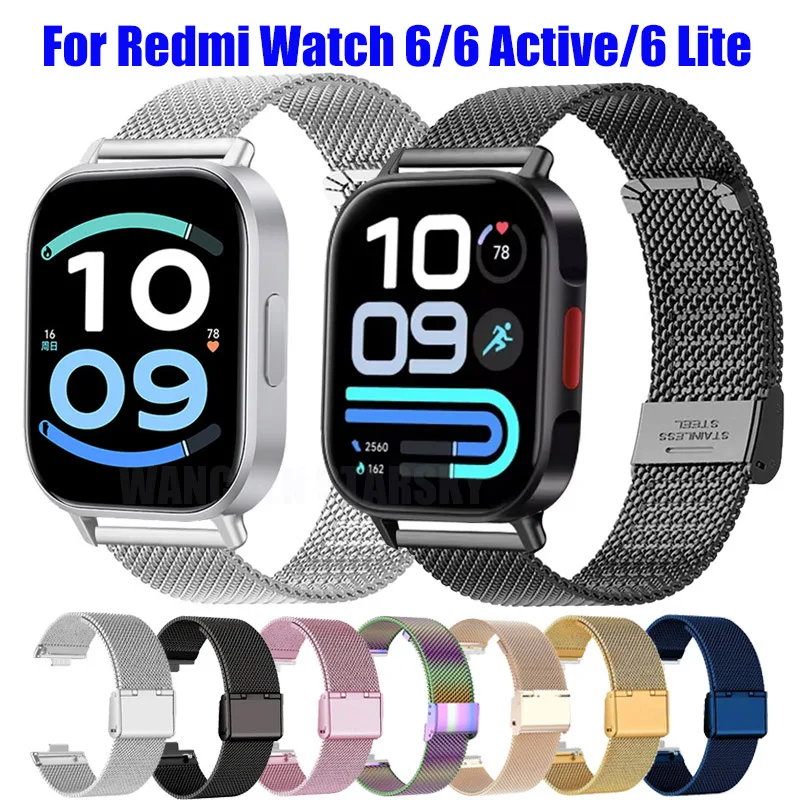 �y�Z�[�����zRedmi Watch 6 Active/6 Lite�p���b�V�����[�v�ARedmi Watch 6 5 4/Mi Band 10 9 8 Pro�p���^���~���l�[�[�E�H�b�`�o���h�A�u���X���b�g�A�R�����A�x���g