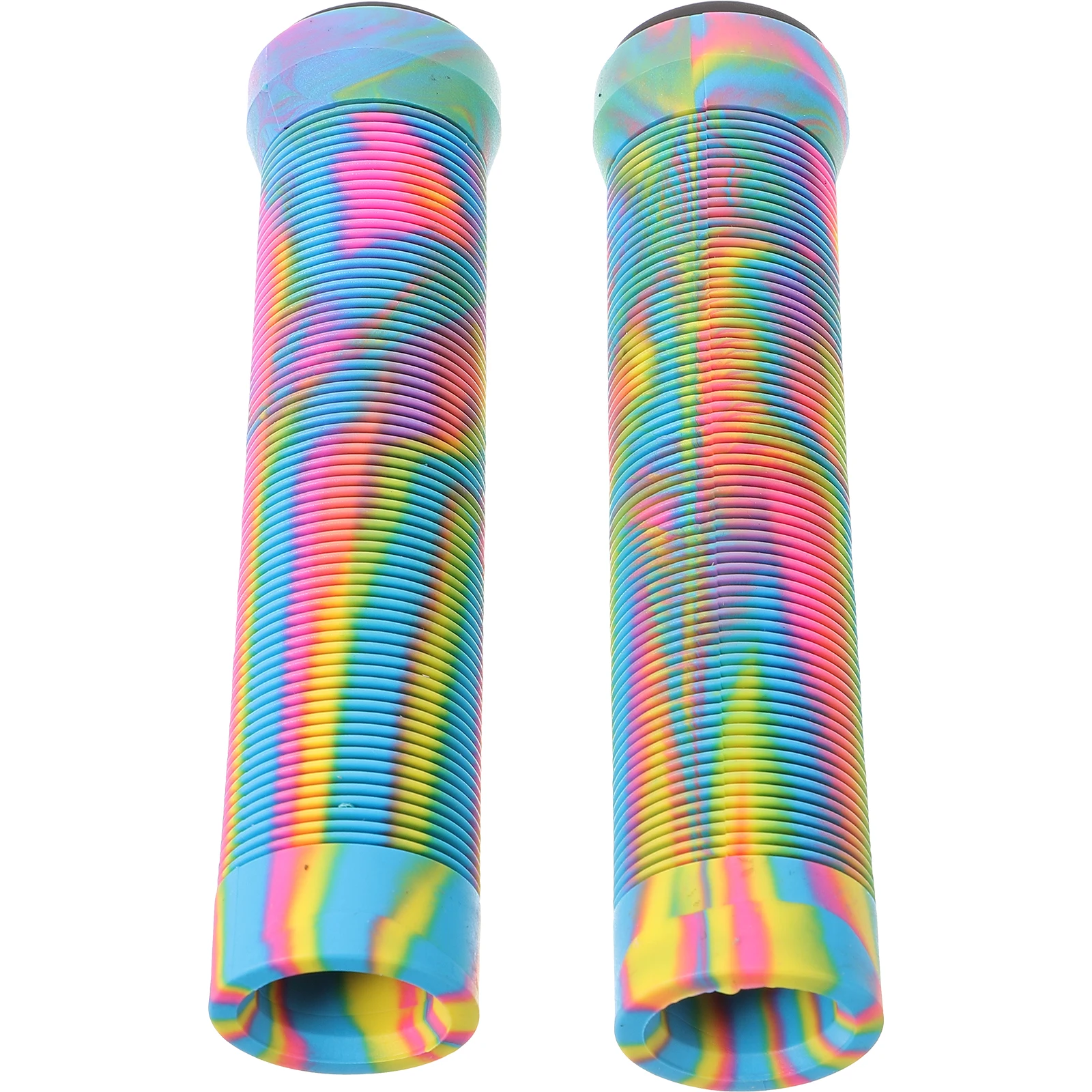 

Anti Slip Absorber Bicycle Grips Road Bike Supply Rubber Cover Colorful Kids Bike Handlebar Accessories Mountain Supply