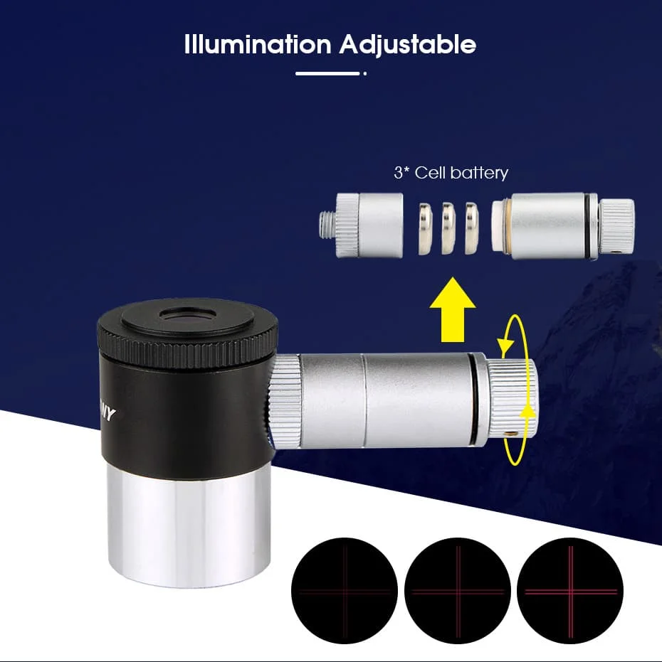 SVBONY Reticle Illuminated Eyepiece 1.25