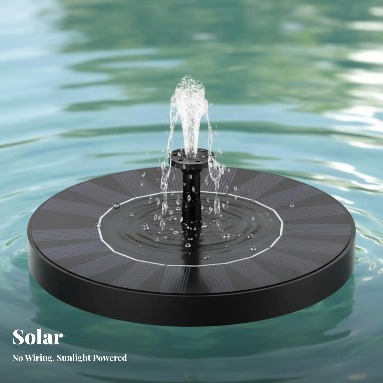 

Автоматический солнечный фонтан-поилка для птиц с различными режимами распыления, высокопроизводительный, для садоводов