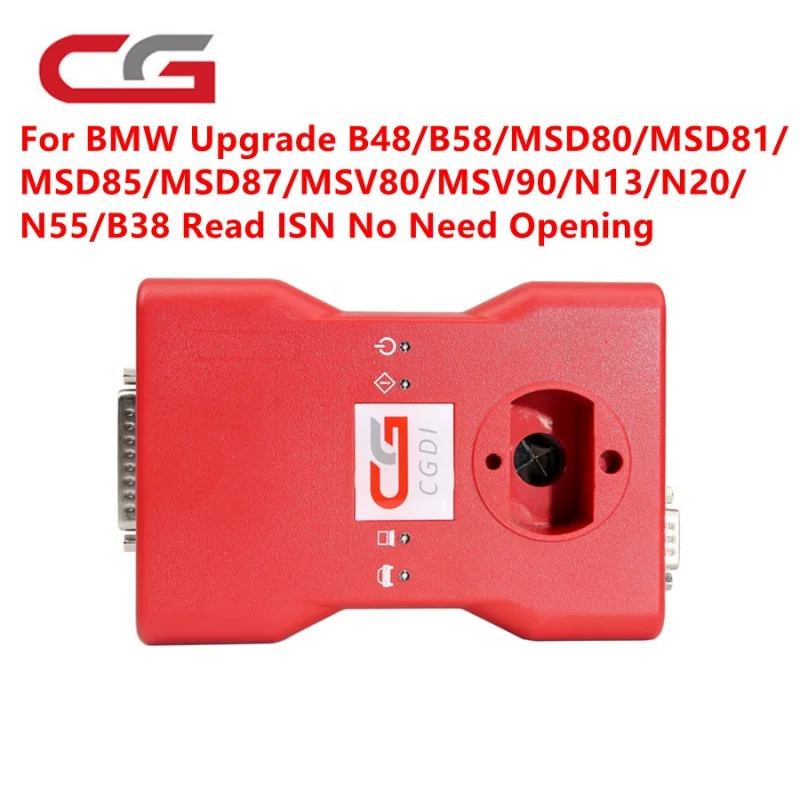 

For BMW Upgrade B48/B58/MSD80/MSD81/MSD85/MSD87/MSV80/MSV90/N13/N20/N55/B38 Read ISN No Need Opening