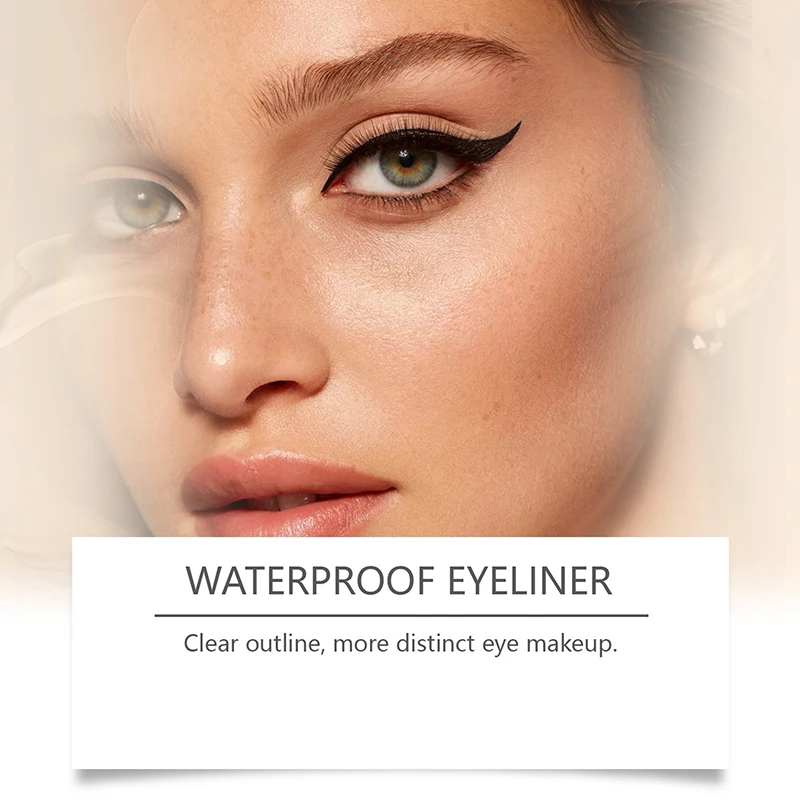 Delineador de ojos ciruela para ojos verdes/azules/marrones, sin manchas, decoloración, delineador de ojos suave resistente al agua, lápiz de ojos afilable Duo,