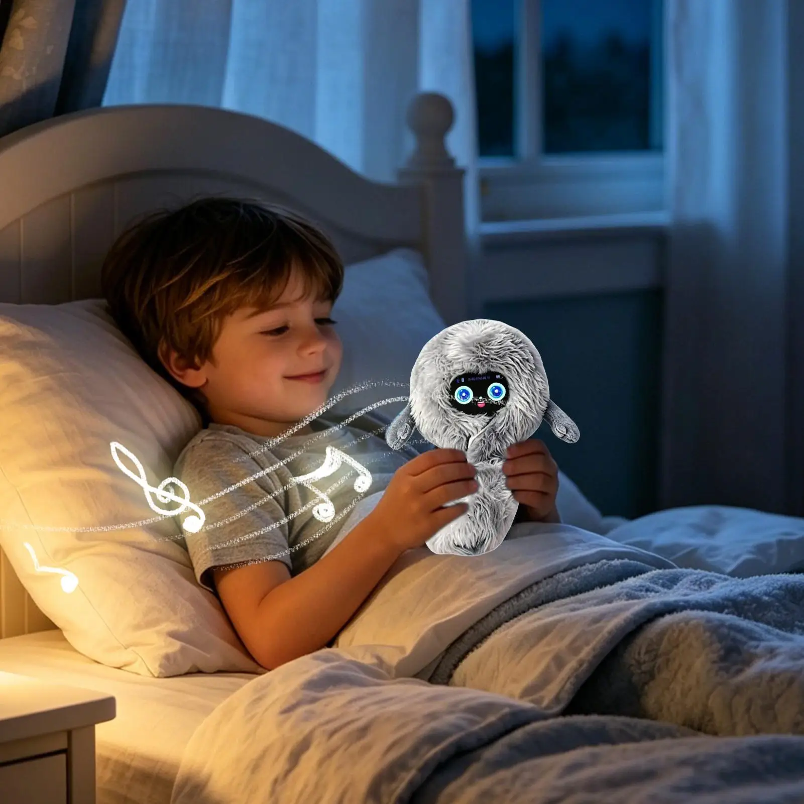 

AI Plush Doll Intelligent Interactive Educational Smart AI Companion Plush Toy For Boys Girls Kids Family Friends Daughter Son