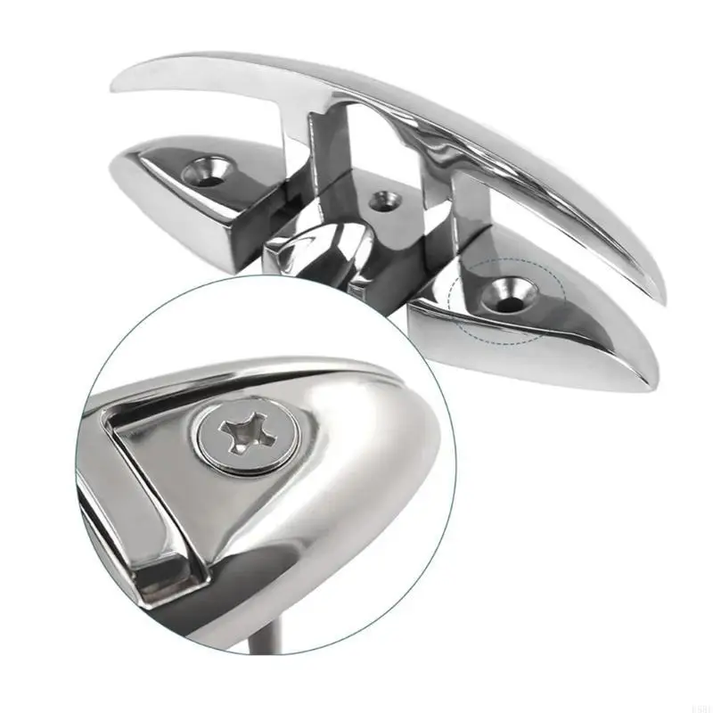 

D5BE High Strength Marine Cleat Watertight Deck Mount Suitable for Anchoring Systems