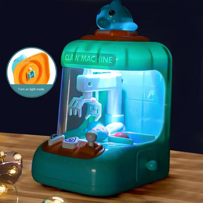 

Electronic Arcade Game Mini Claw Doll Machine Coin Operated Pusher Toys Candys Grabber Prize Dispenser For Exciting Game