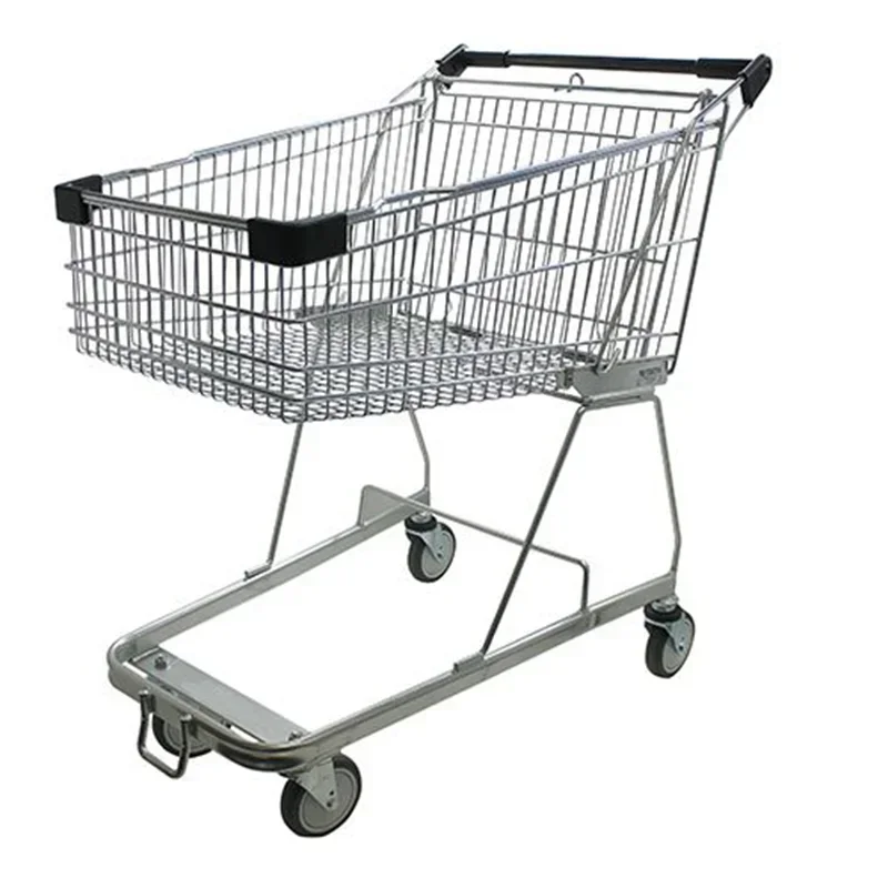 Multifunctionele Standaard Plastic Hoezen Shopping Truck Supermarkt Trolley