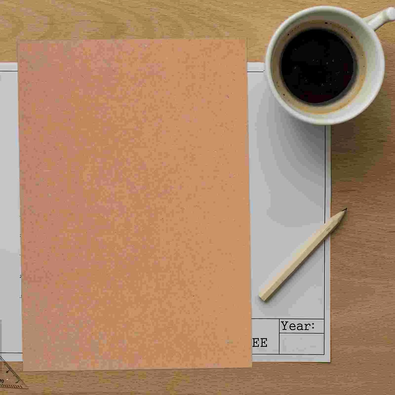 50 szt. Karton pakowy do wiążązania książek Puste pocztówki Mailing Craft Papier Drukarka Rzemiosło z płyty wiórowej