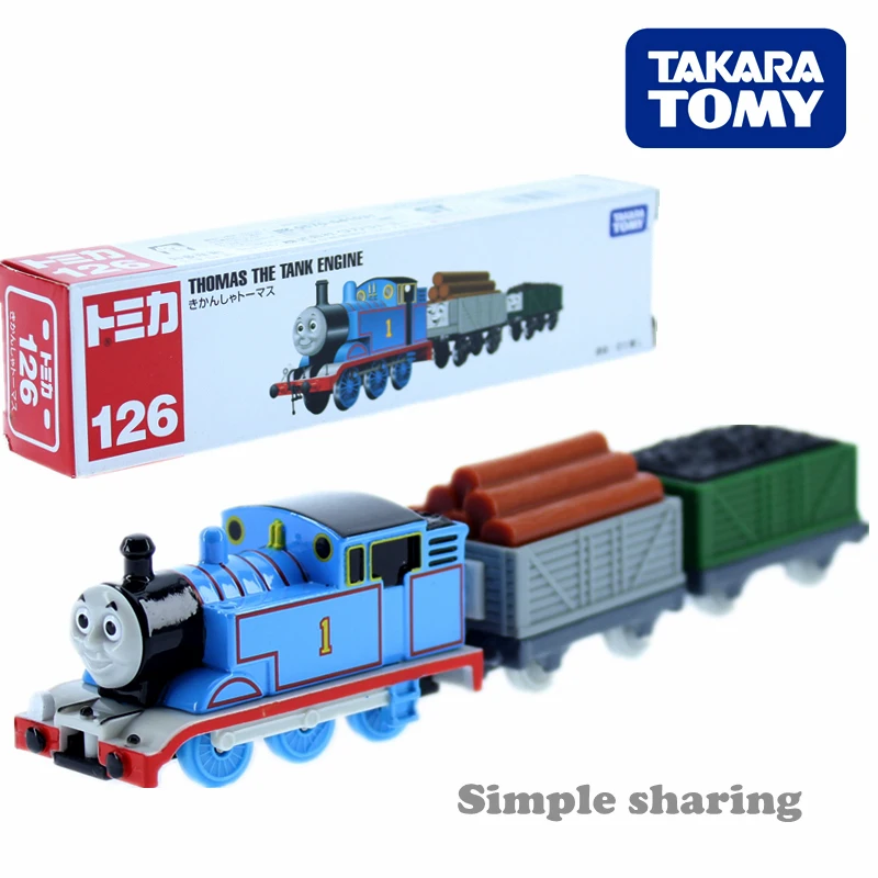 TAKARA TOMY Tomica 합금 자동차 모델, 소년 장난감 장식품, 유형 케이한 기차 토마스 친구, 고든 퍼시 히로 제임스 탱크 엔진