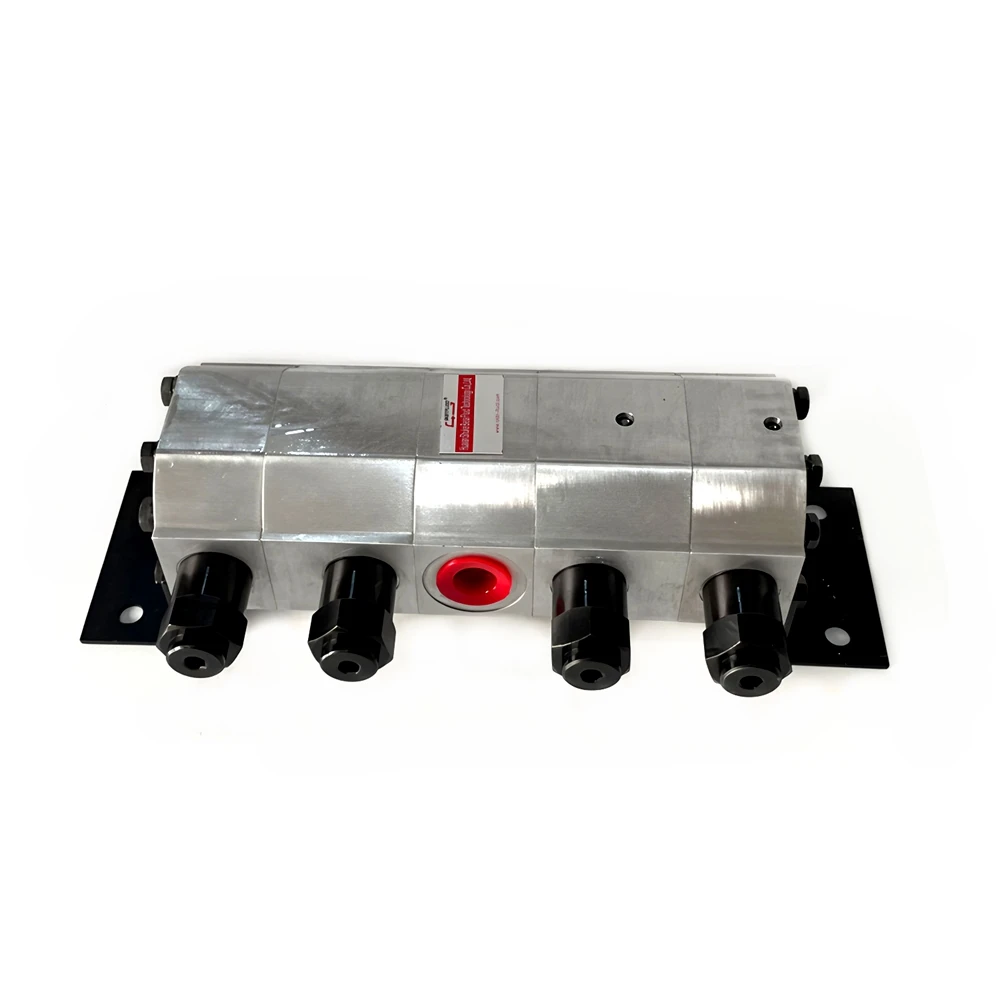 FMA Hydraulic Synchronous Motor FMA-4R2.1 4 Sections 3 Sections Desktop Hydraulic Gear Flow Divider Synchronous Valve Cylinder