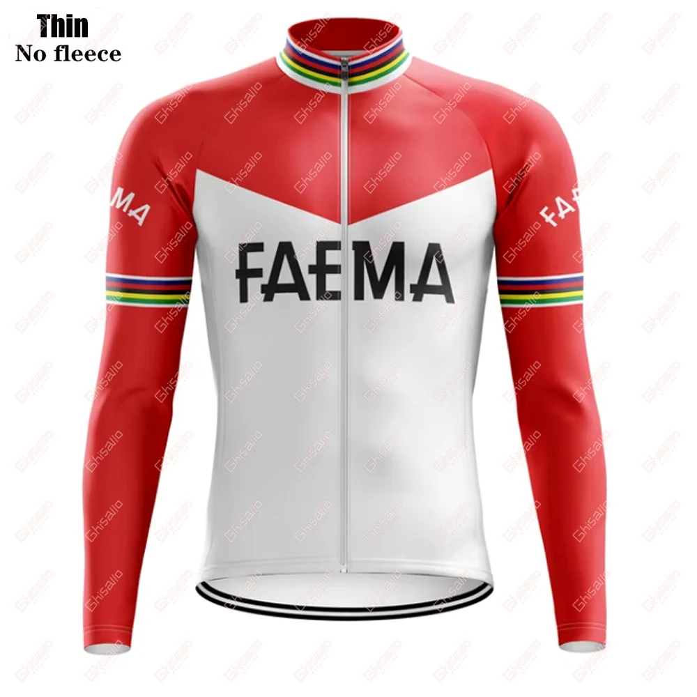 Retro Cycling Jersey for Men MTB Jersey, Bicycle Team Cycling Shirt, Long Sleeve Bike Wear, Premium Cycle Clothes, New 17 Styles