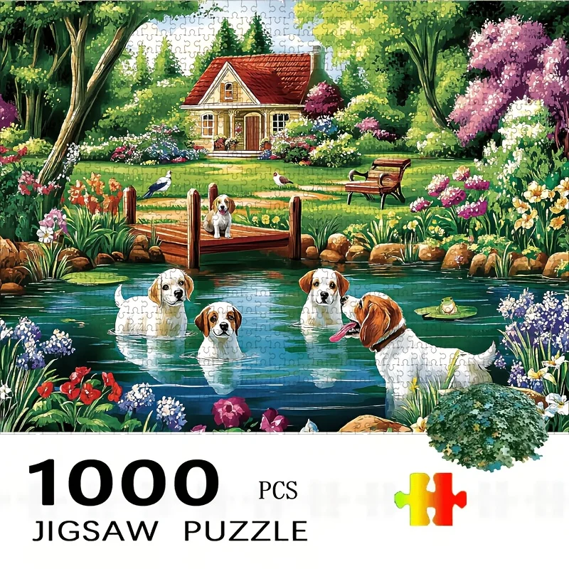1000pcs Jigsaw Puzzle | Ideal Gift for Birthdays, Christmas, Valentine'S Day, Challenging Activity for Adults & Teens, Creativ