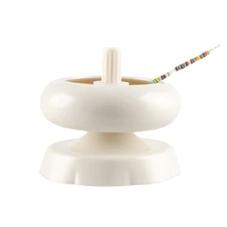 Bead Loader Beading Spinner Quickly Beading Bowl for DIY  Beads Waist Beads Bracelets Spin Beading Bowl Bead Spinner E0BF