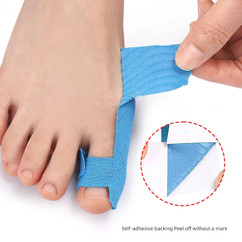 10Pcs Bunion Corrector Orthopedic Bunion Strap Breathable Toe Separator Hallux Valgus Orthosis Corrector for Big Toe Correction