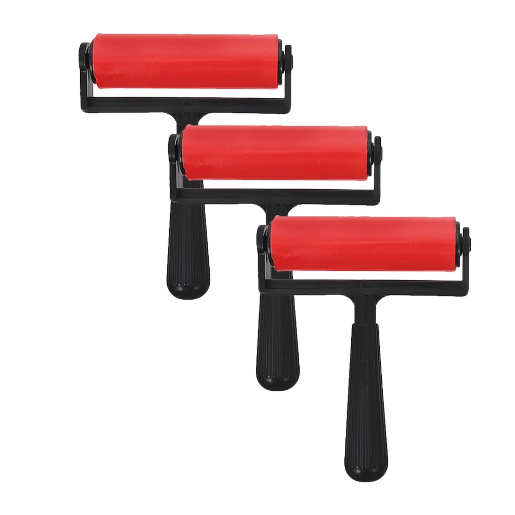 3 قطع من بكرات الرسم الماسية متعددة الوظائف دليل بلاستيكي لمستلزمات الطباعة اليدوية وأسطوانة الرسم الماسية #5