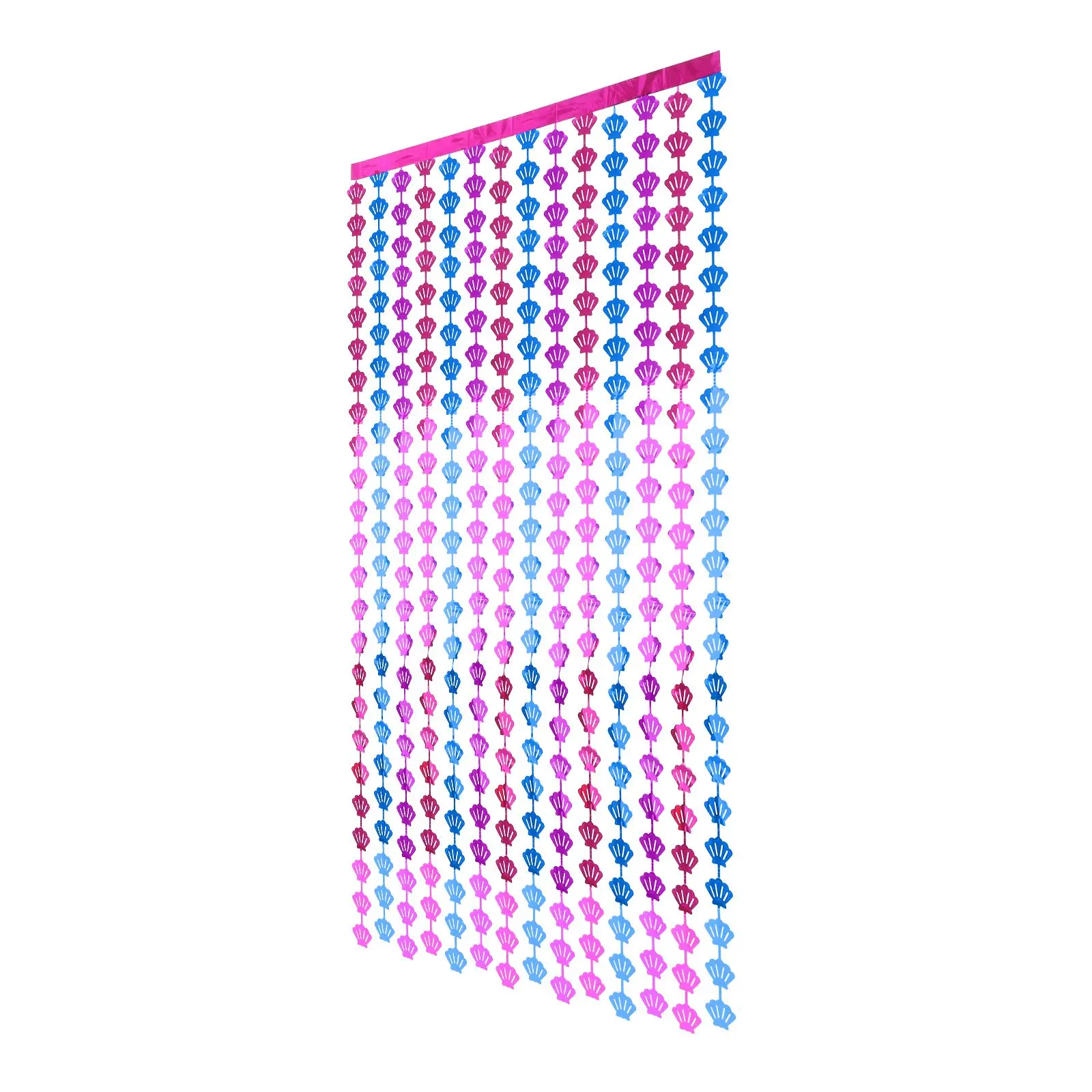 

Curtains Beach Theme Party Decorations Sturdy PET Material Versatile Shower Curtains BathroomBackdrop