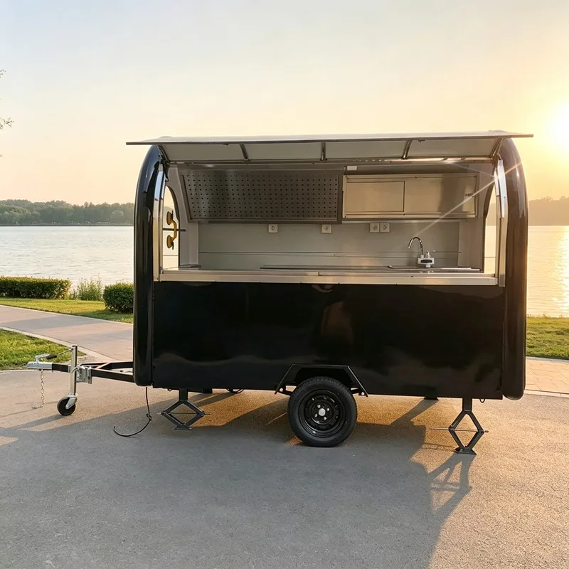 Customizable Mobile Kitchen Catering Vehicle Durable Street Vending Commercial Food Service Truck