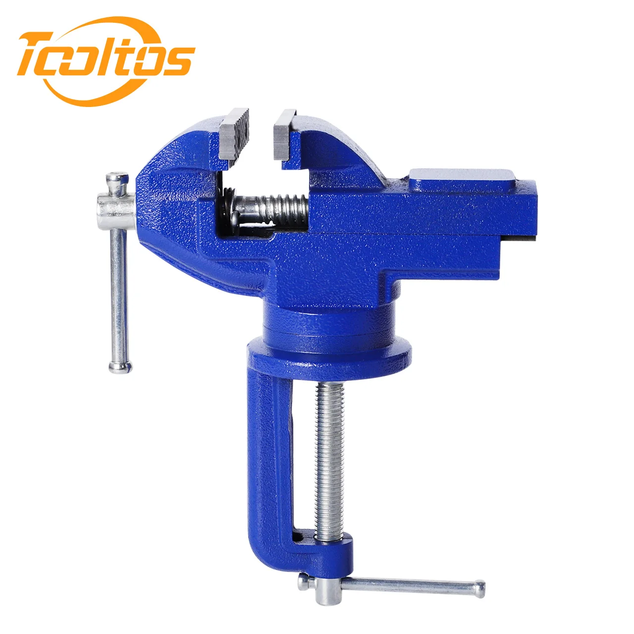 

Сверхмощные металлические настольные тиски для изготовления ювелирных изделий и ремонта, настольный зажим с поворотным основанием, прецизионный инструмент для рукоделия своими руками