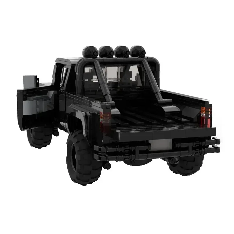 New MOC-66079 Pickup Off Road Vehicle Spliced Building Block Model  Adult and Children's Toys Education Birthday Christmas Gift