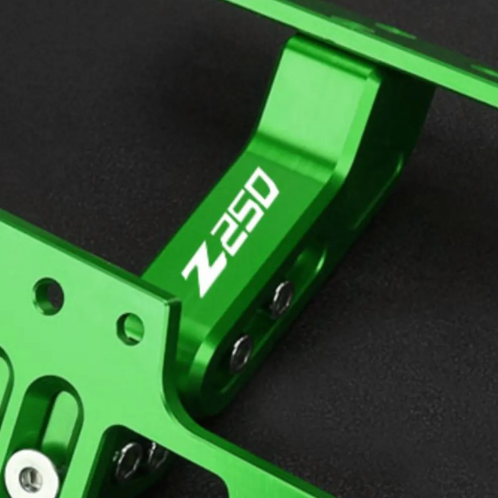 

For KAWASAKI Z250SL Z250 SL 2014-2021 2020 2019 2018 2017 2016 CNC Mount Holder With LED Light Rear License Number Plate Bracket