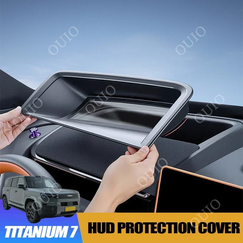 for BYD Leopard Titanium 7 HUD Protection Cover Dashboard HUD Protective Cover Purpose Interior Modification Accessories