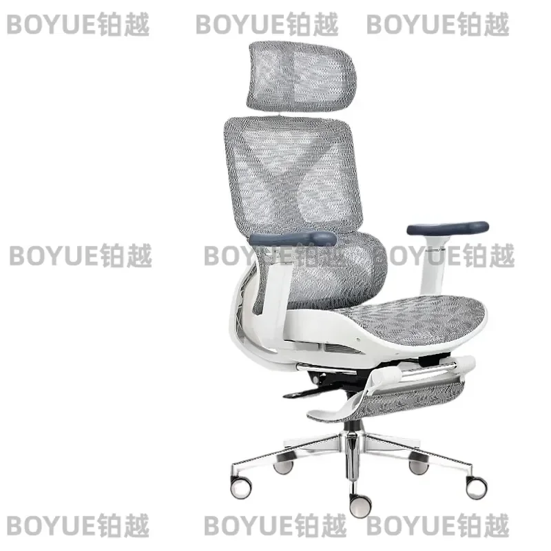 Ergonomic Office Chair with Double Back Support Reclining Computer Desk Seat for Home Bedroom Executive Gaming Workstation