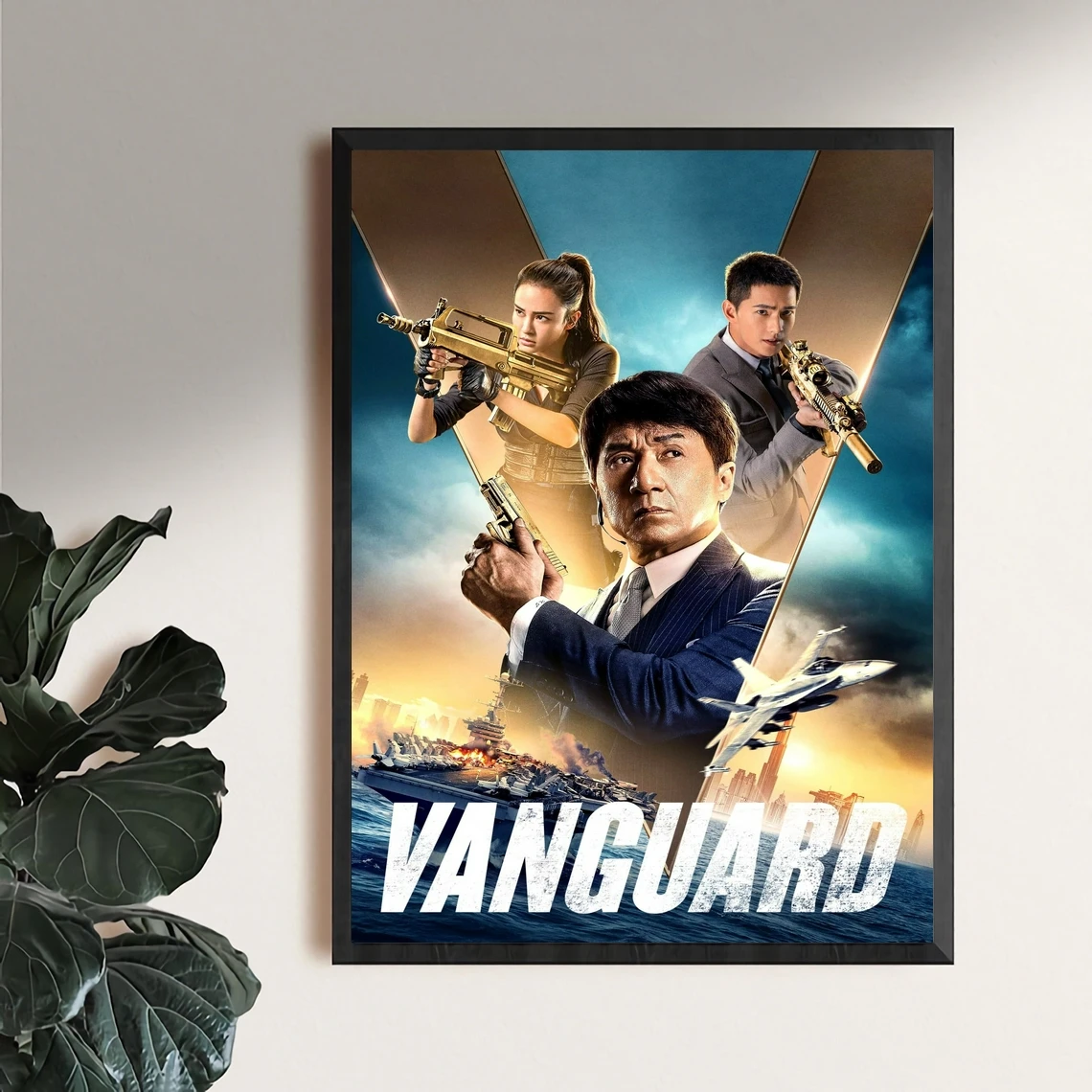 

Vanguard (2020) Movie Poster Star Actor Art Cover Canvas Print Decorative Painting (No Frame)