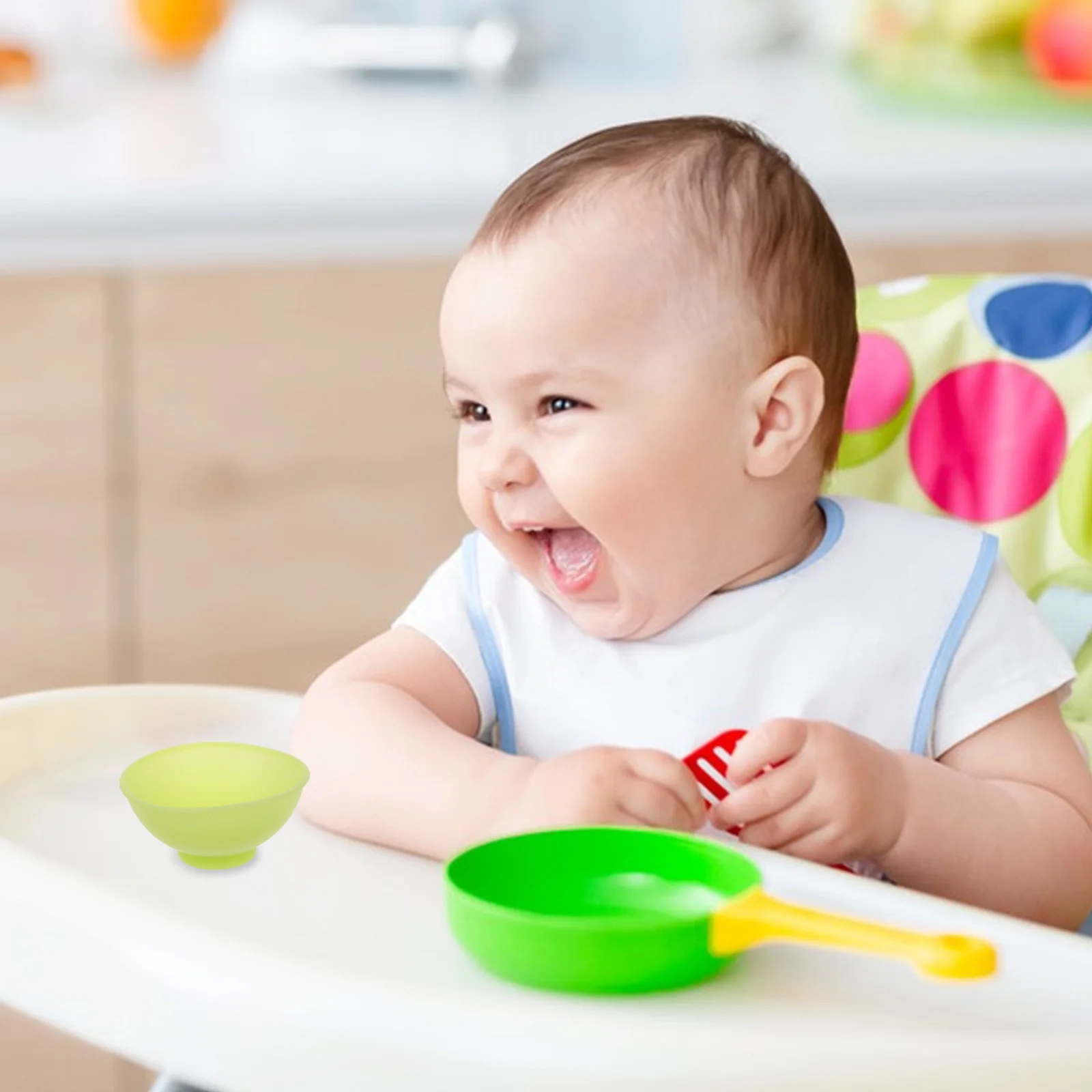 

4Pcs Silicone Small Bowls Mini Reusable Mixing Bowls for DIY Face Mask Condiment Sauce Prep Kitchen Beauty Tools