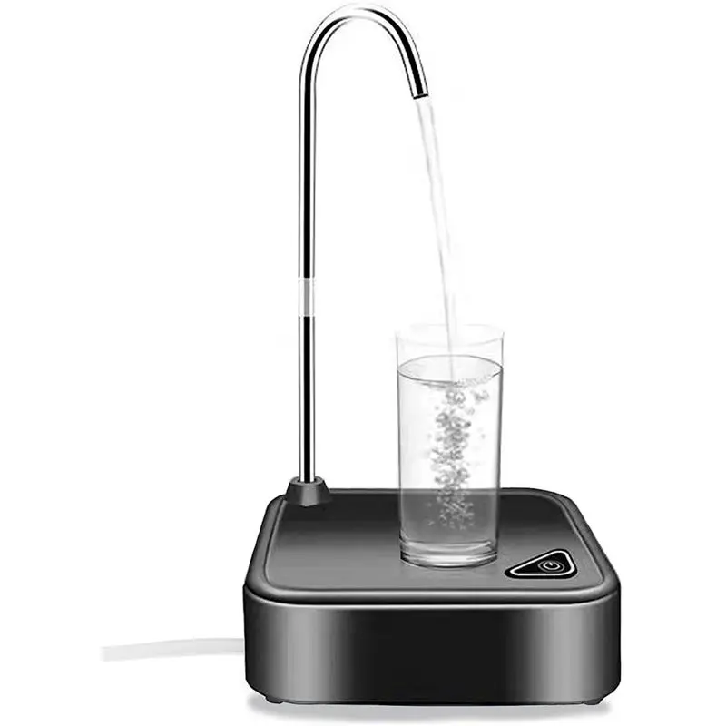 【Great Sale】2In1 Portable Electric Water Bottle Dispenser For 5 Gallon & Universal Bottles USB Rechargeable Table Water Dispense