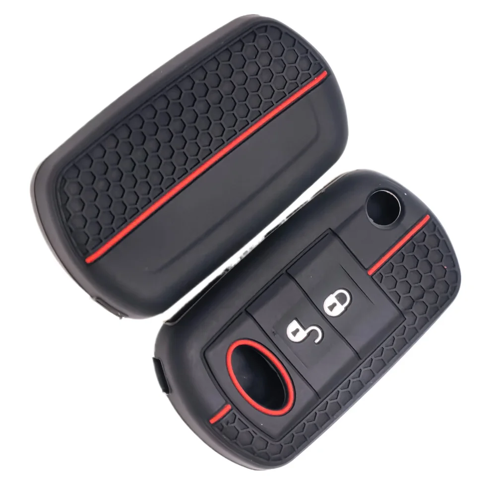 

Новый модный стильный силиконовый чехол для ключей от автомобиля, чехол для LAND ROVER Range Rover Sport LR3, защищенный 3-кнопочный чехол